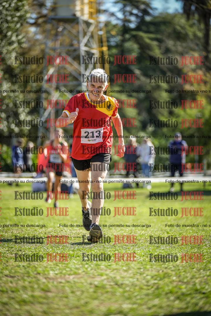 Fotos de la llegada del cross de 1500 m