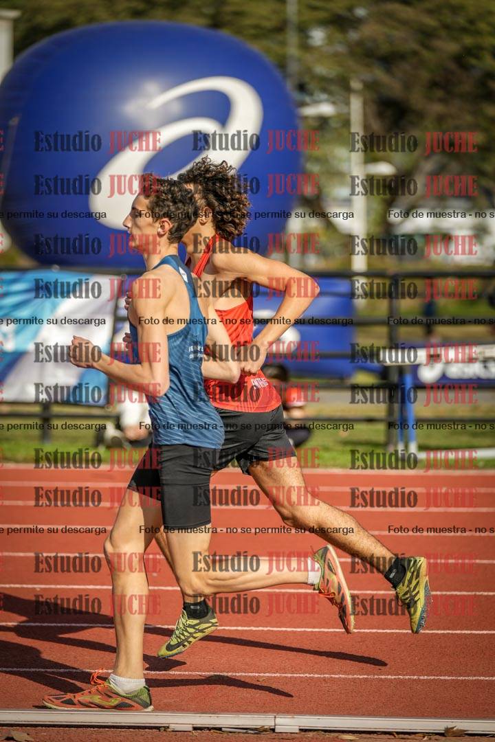 Fotos de los 1500 m de varones - decatlón 10
