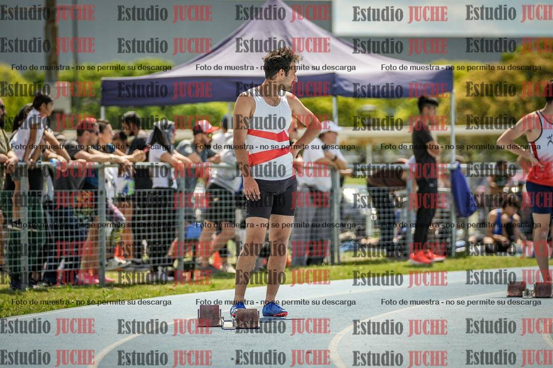 Fotos de los 400 m llanos de varones