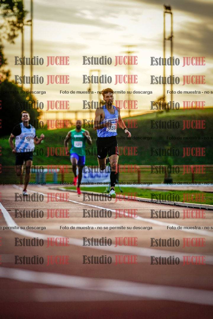 Fotos de los 1500 m llanos de varones - deca 10
