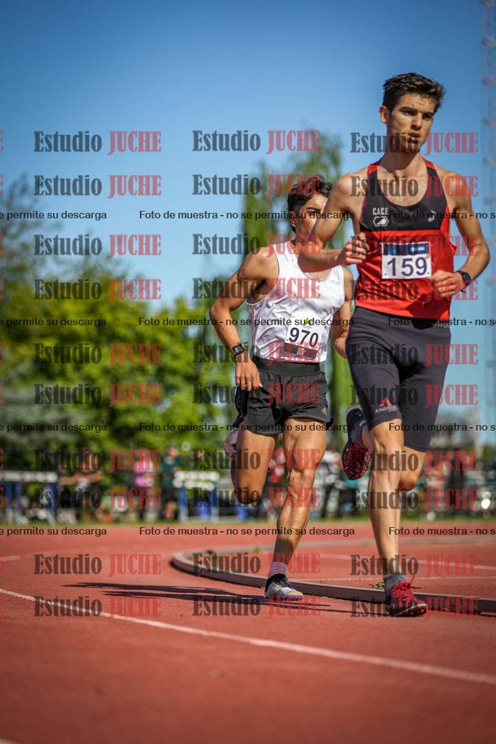 Fotos de los 5000 m llanos de varones