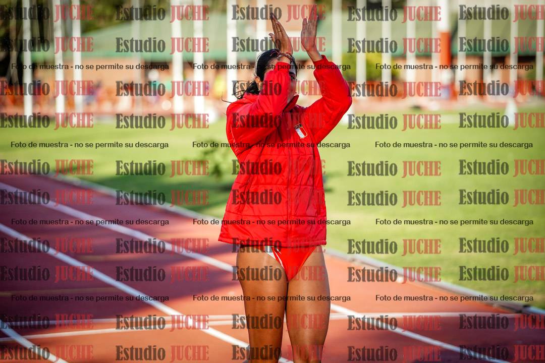 Fotos de los relevos 4x100 m de mujeres
