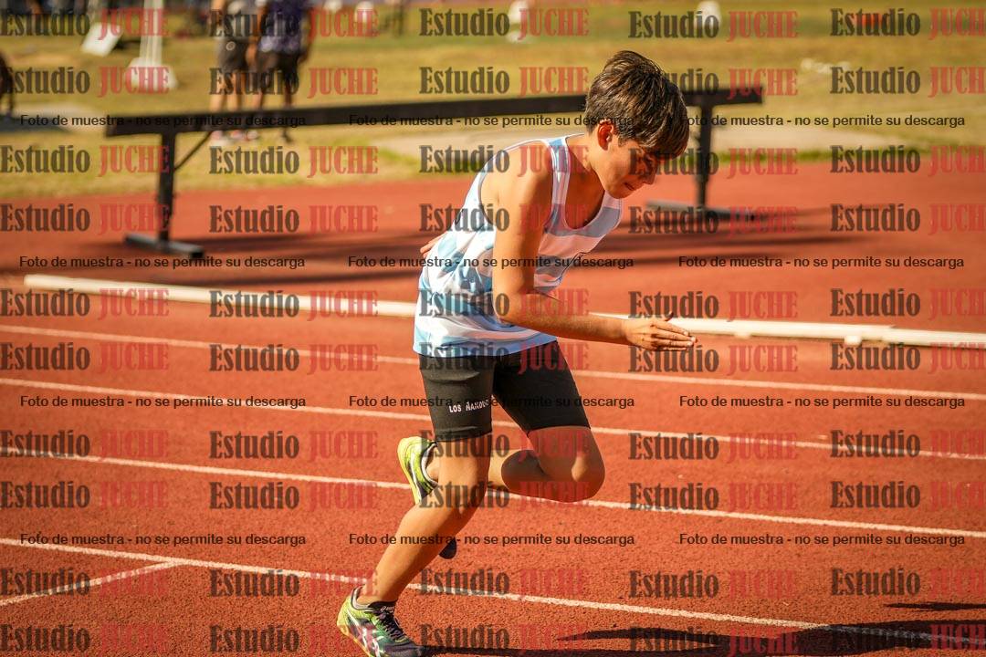 Fotos de los 400 m llanos de varones
