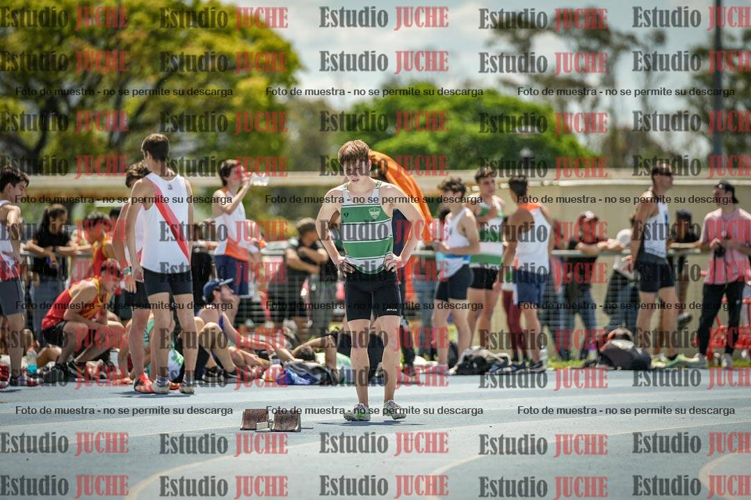 Fotos de los 400 m llanos de varones