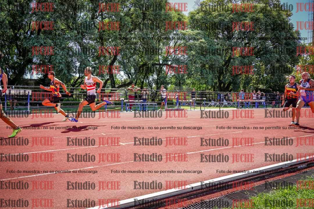 Fotos de los 100 m llanos de varones - decatlón 1