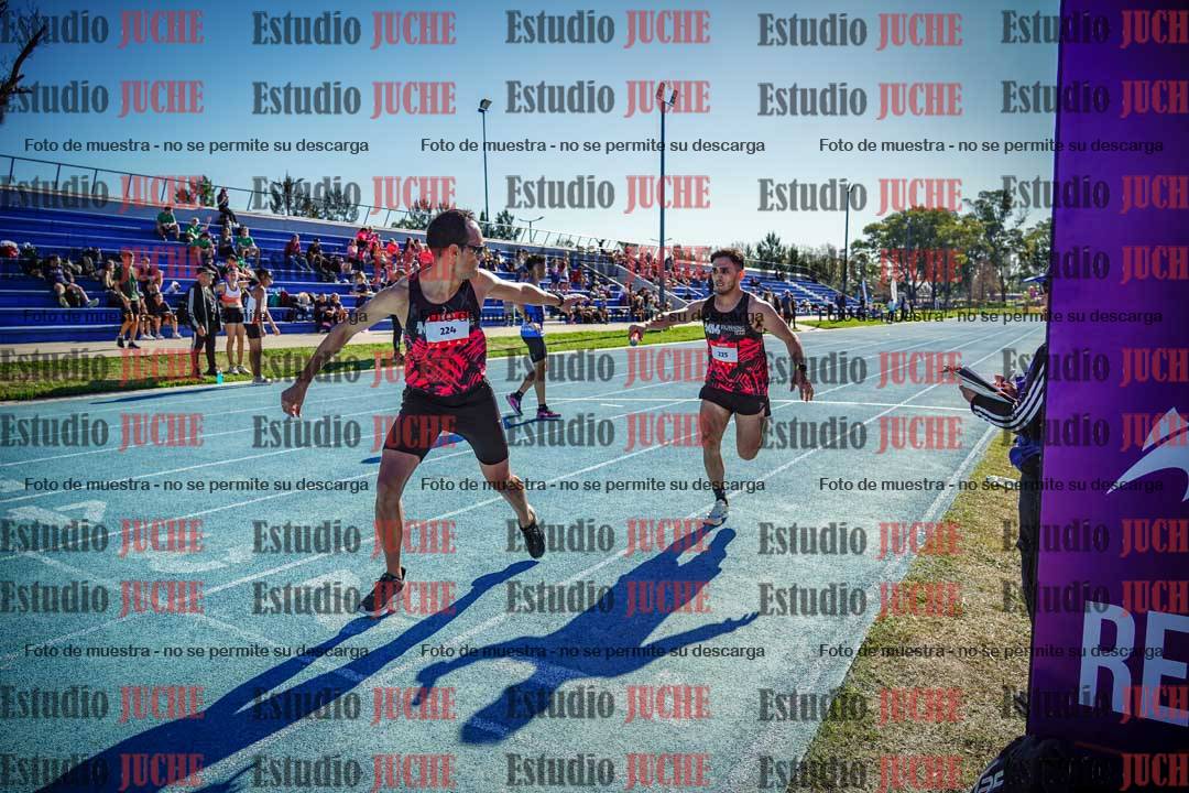 Fotos durante los relevos