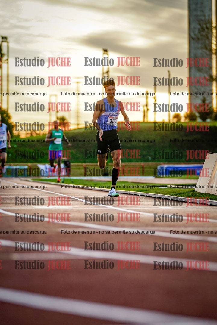 Fotos de los 1500 m llanos de varones - deca 10