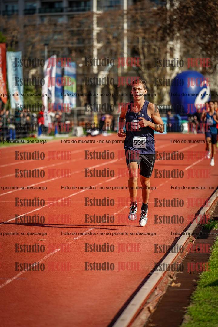 Fotos de los 1500 m de varones - decatlón 10