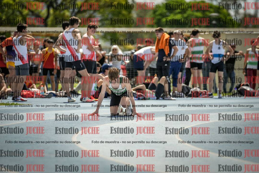 Fotos de los 400 m llanos de varones