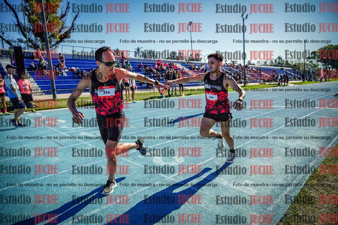 Fotos durante los relevos