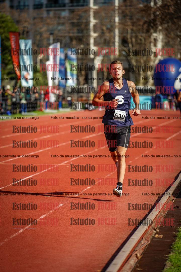 Fotos de los 1500 m de varones - decatlón 10
