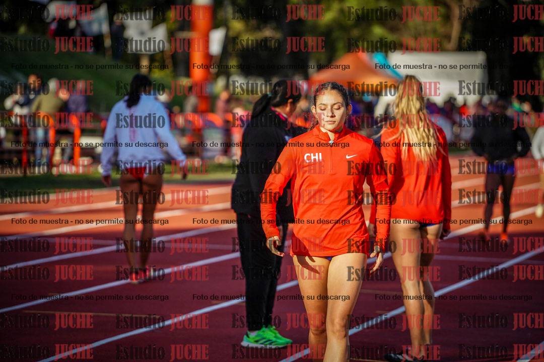 Fotos de los relevos 4x100 m de mujeres