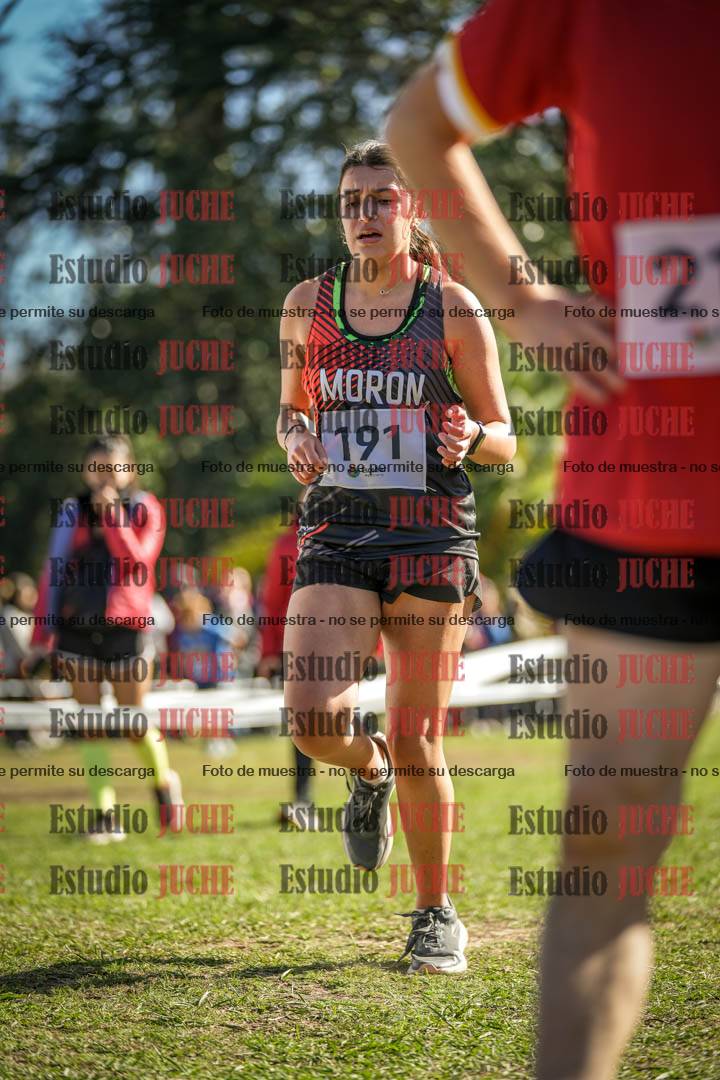 Fotos de la llegada del cross de 1500 m
