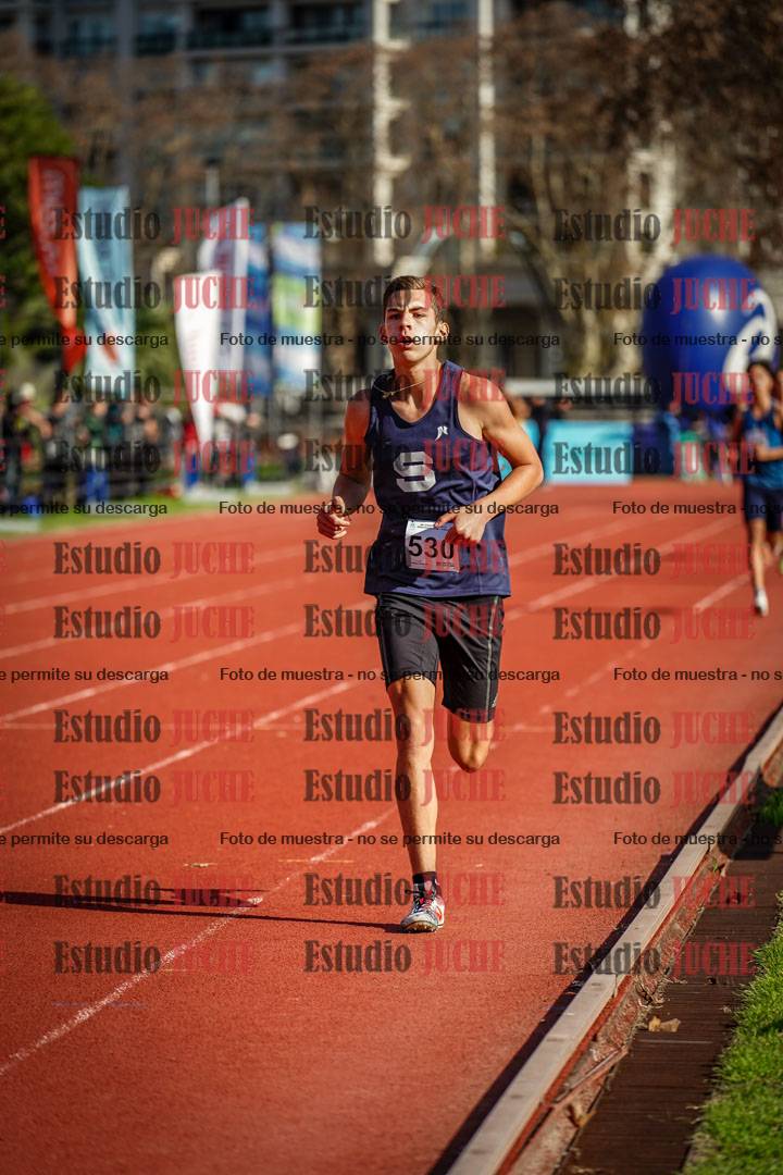 Fotos de los 1500 m de varones - decatlón 10