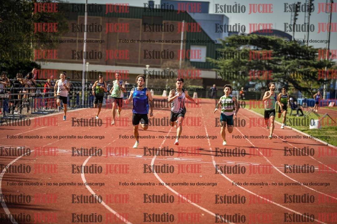 Fotos de los 400 m llanos de varones