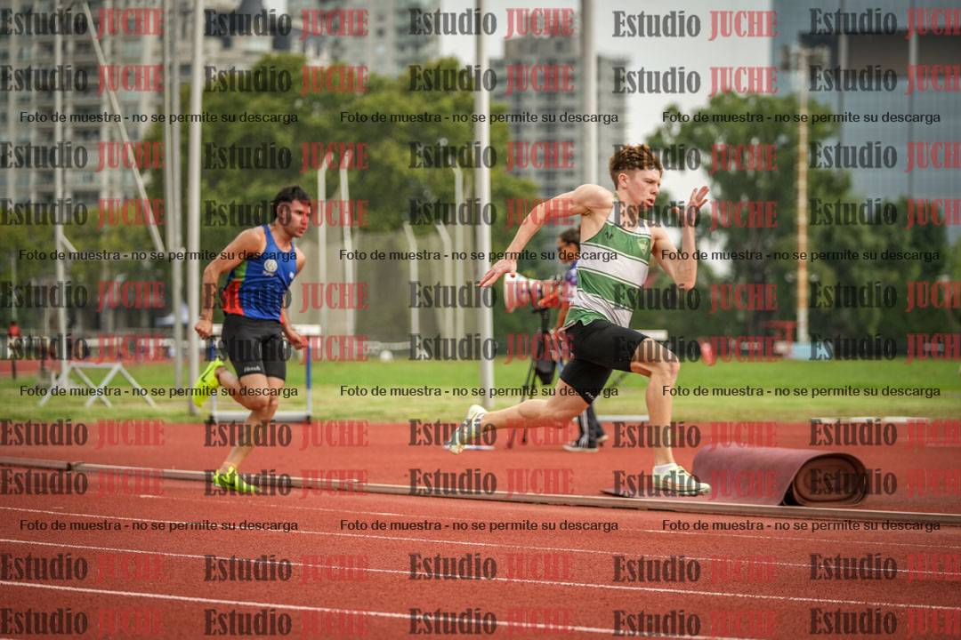 Fotos de los 200 m llanos de varones