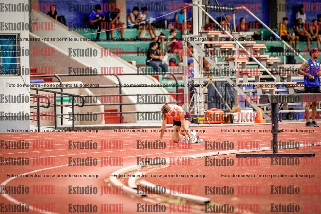 Fotos de los 400 m con vallas de mujeres
