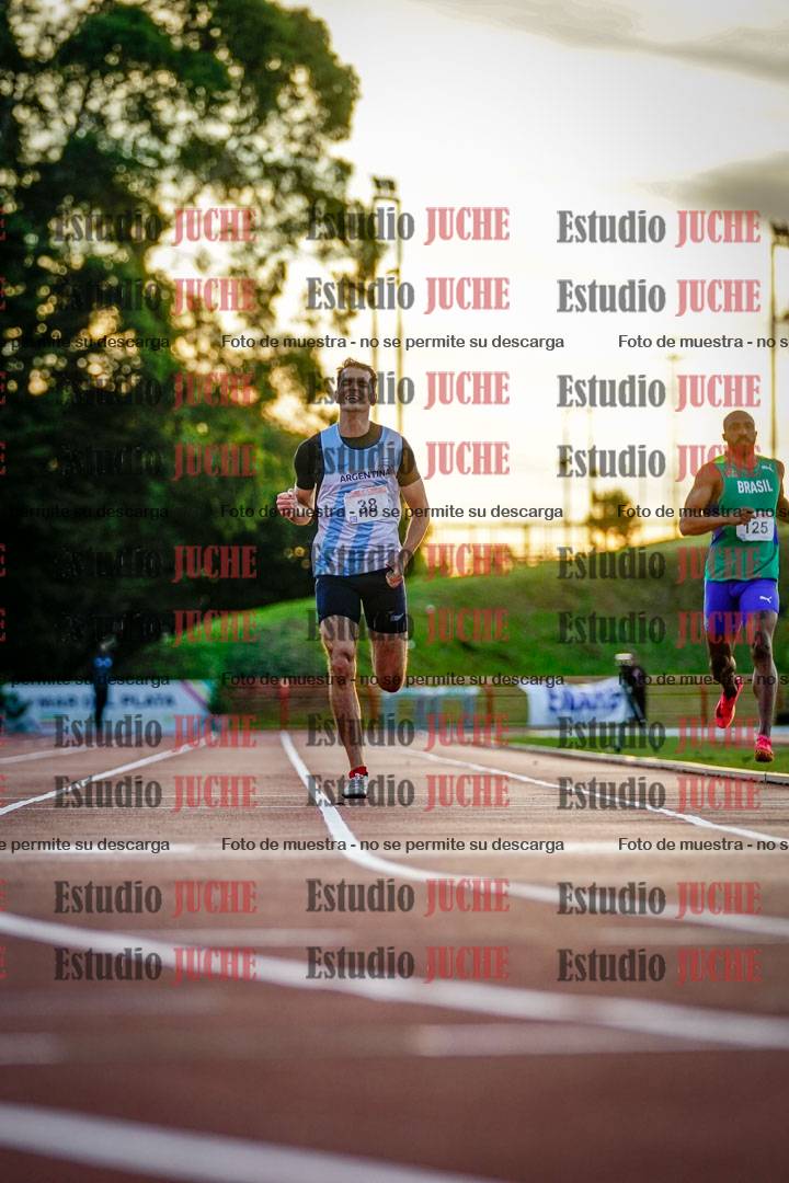 Fotos de los 1500 m llanos de varones - deca 10