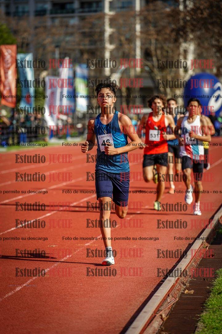 Fotos de los 1500 m de varones - decatlón 10