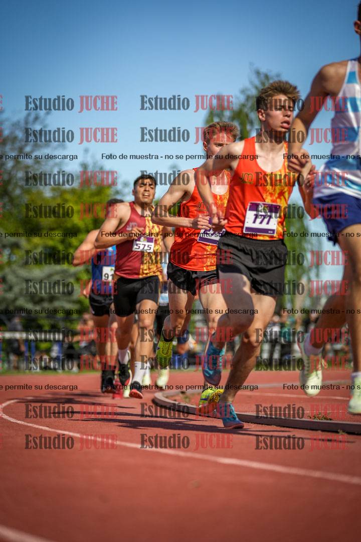 Fotos de los 5000 m llanos de varones
