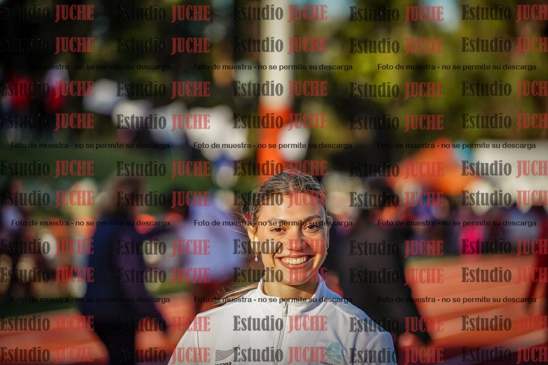 Fotos de los relevos 4x100 m de mujeres