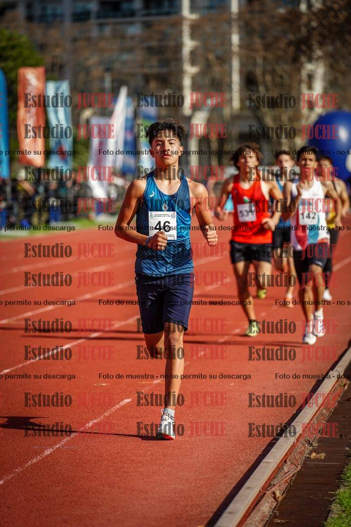 Fotos de los 1500 m de varones - decatlón 10