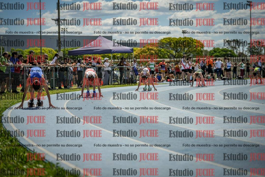 Fotos de los 400 m llanos de varones