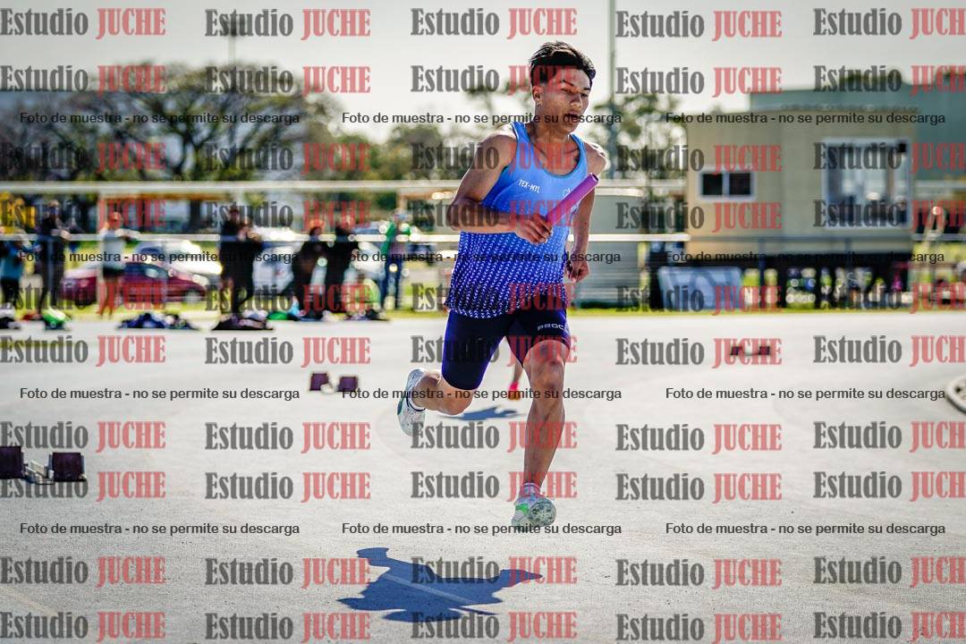 Fotos de las postas 8x300 m mixtas