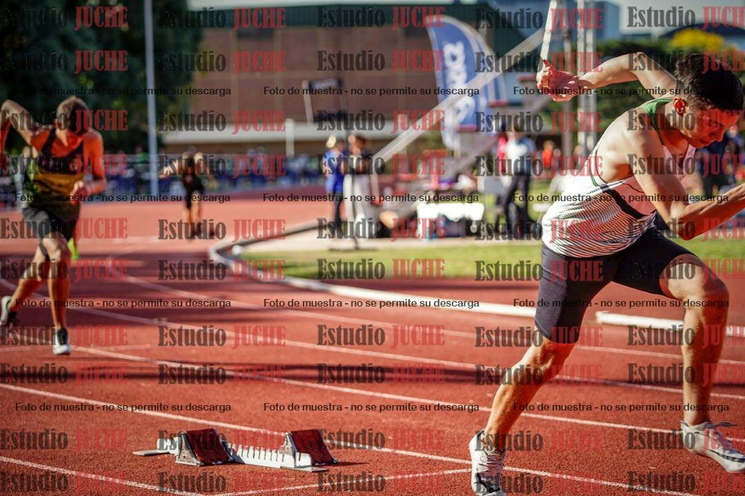 Fotos de los 400 m llanos de varones