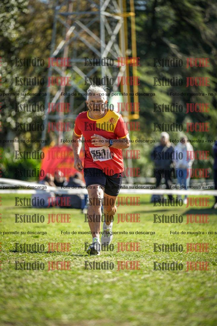 Fotos de la llegada del cross de 1500 m