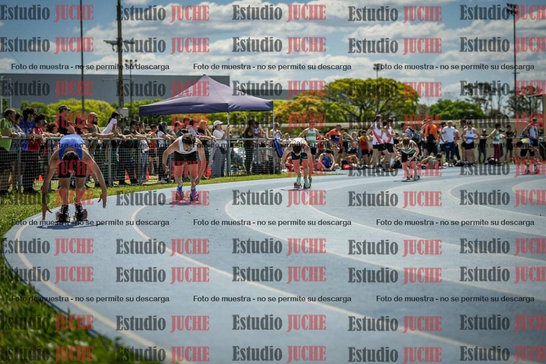Fotos de los 400 m llanos de varones