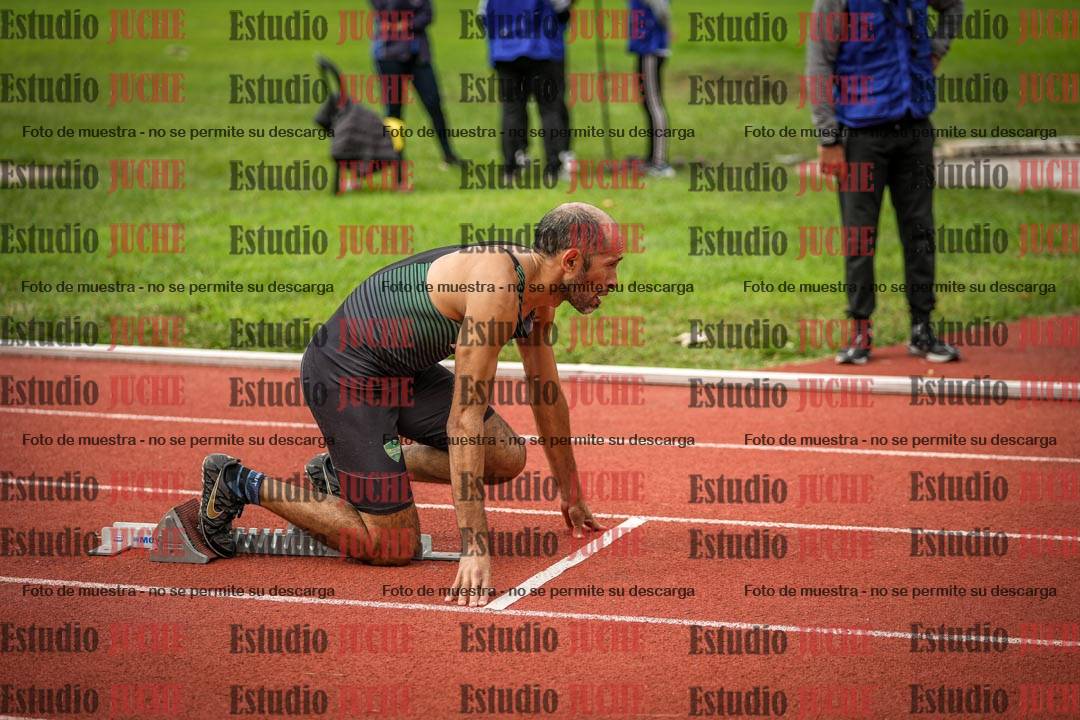 Fotos de los 400 m llanos de varones