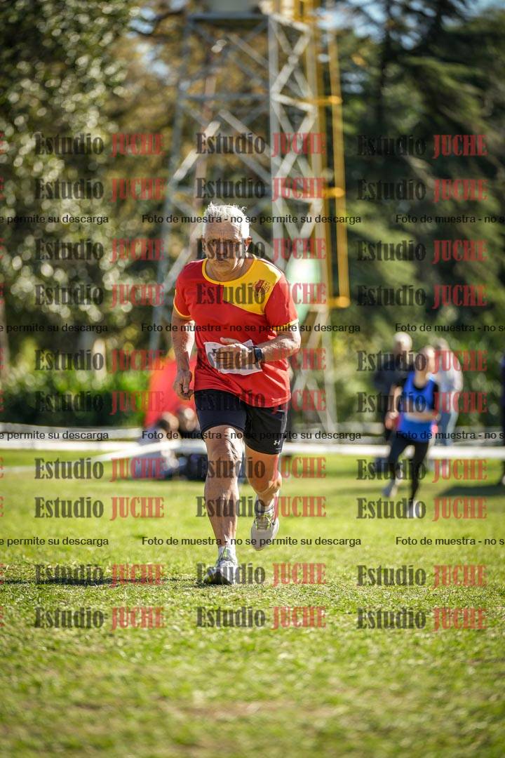 Fotos de la llegada del cross de 1500 m