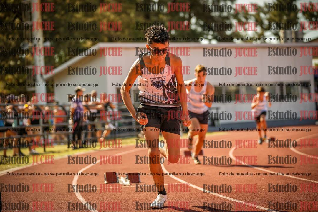 Fotos de los 400 m llanos de varones