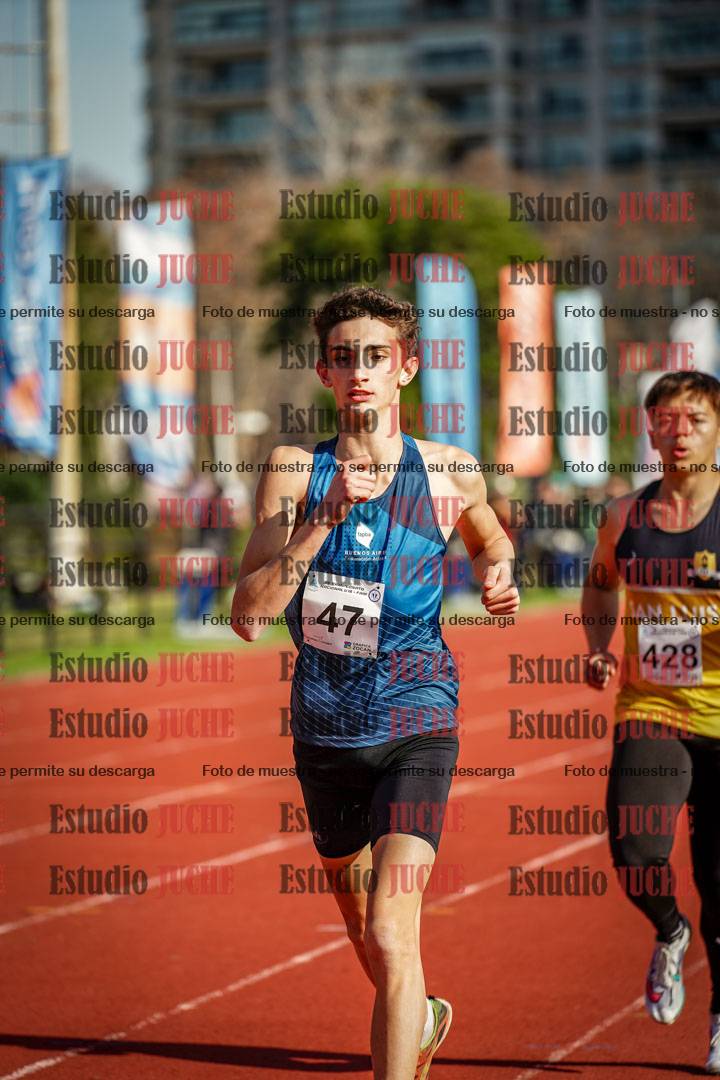 Fotos de los 1500 m de varones - decatlón 10