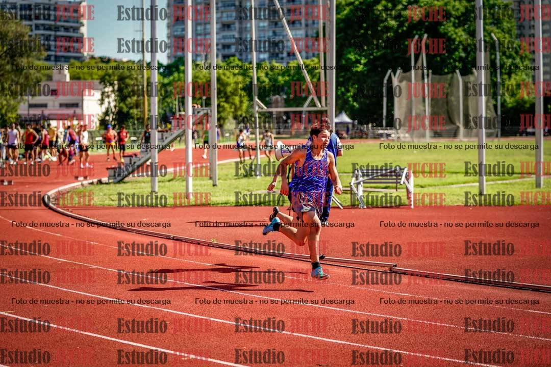 Fotos de los 200 m llanos de varones