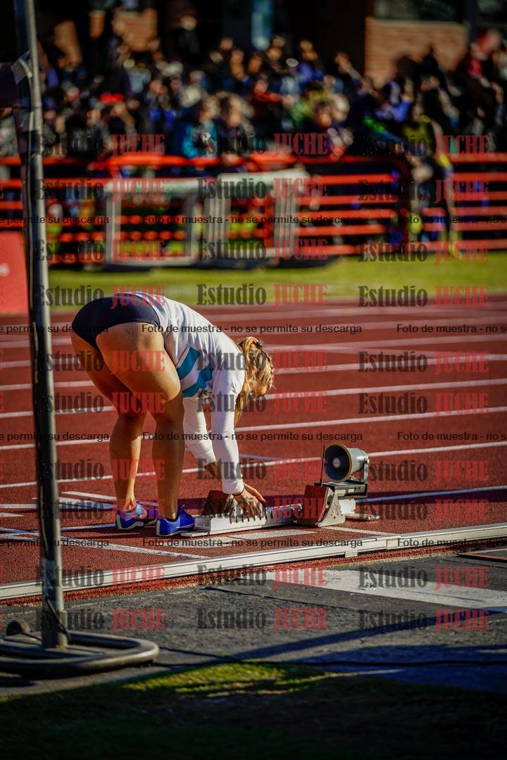 Fotos de los relevos 4x100 m de mujeres