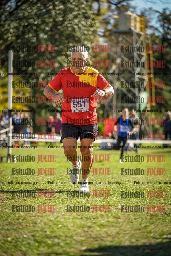 Fotos de la llegada del cross de 1500 m