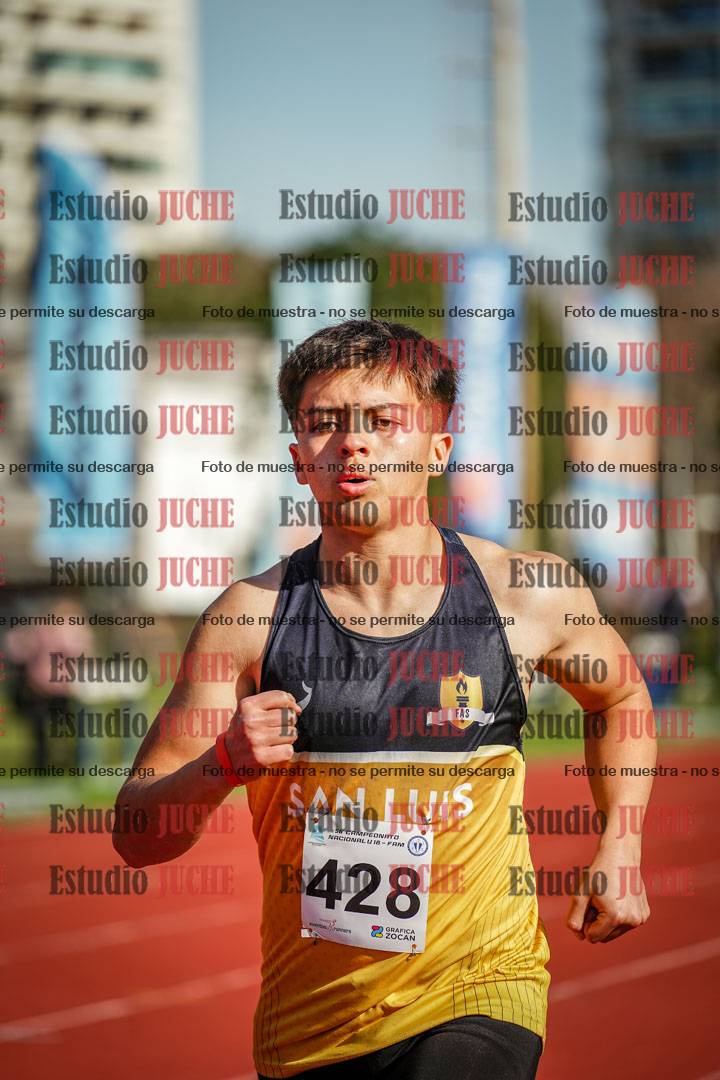 Fotos de los 1500 m de varones - decatlón 10