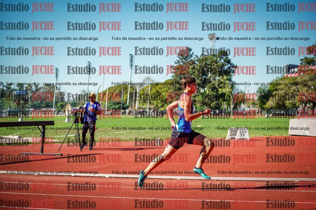 Fotos de los 400 m llanos de varones