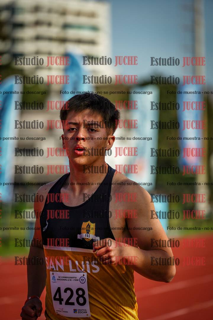 Fotos de los 1500 m de varones - decatlón 10