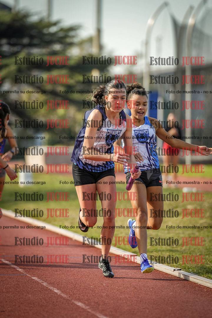 Fotos de las postas 4x400 m llanos de mujeres
