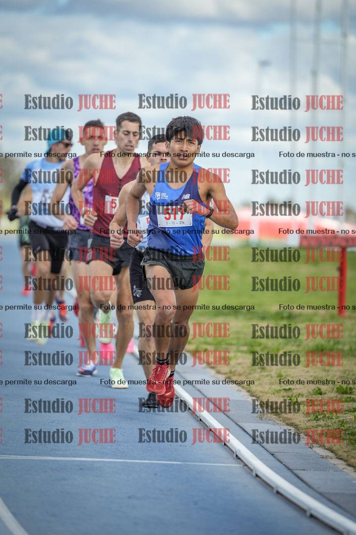 Fotos de los 5000 m llanos de varones