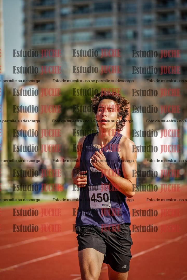 Fotos de los 1500 m de varones - decatlón 10