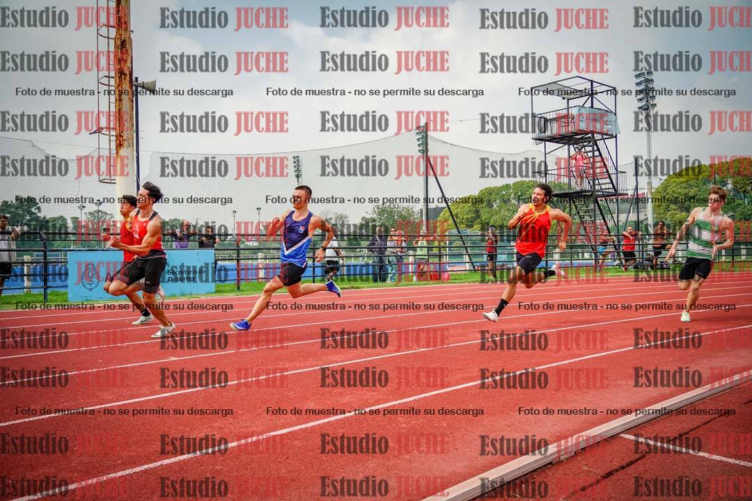 Fotos de los 200 m llanos de varones