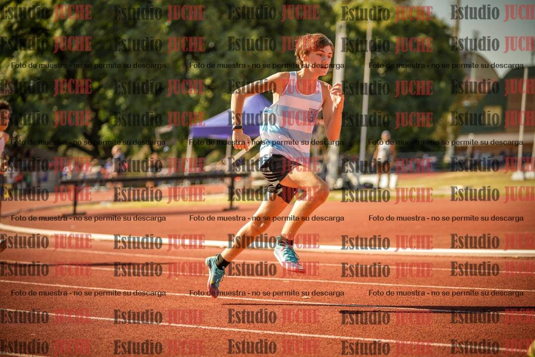 Fotos de los 400 m llanos de varones