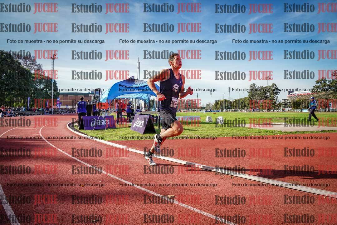 Fotos de los 1500 m de varones - decatlón 10