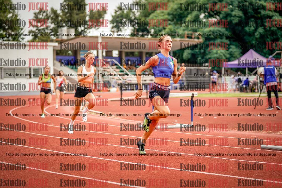 Fotos de los 400 m con vallas de mujeres