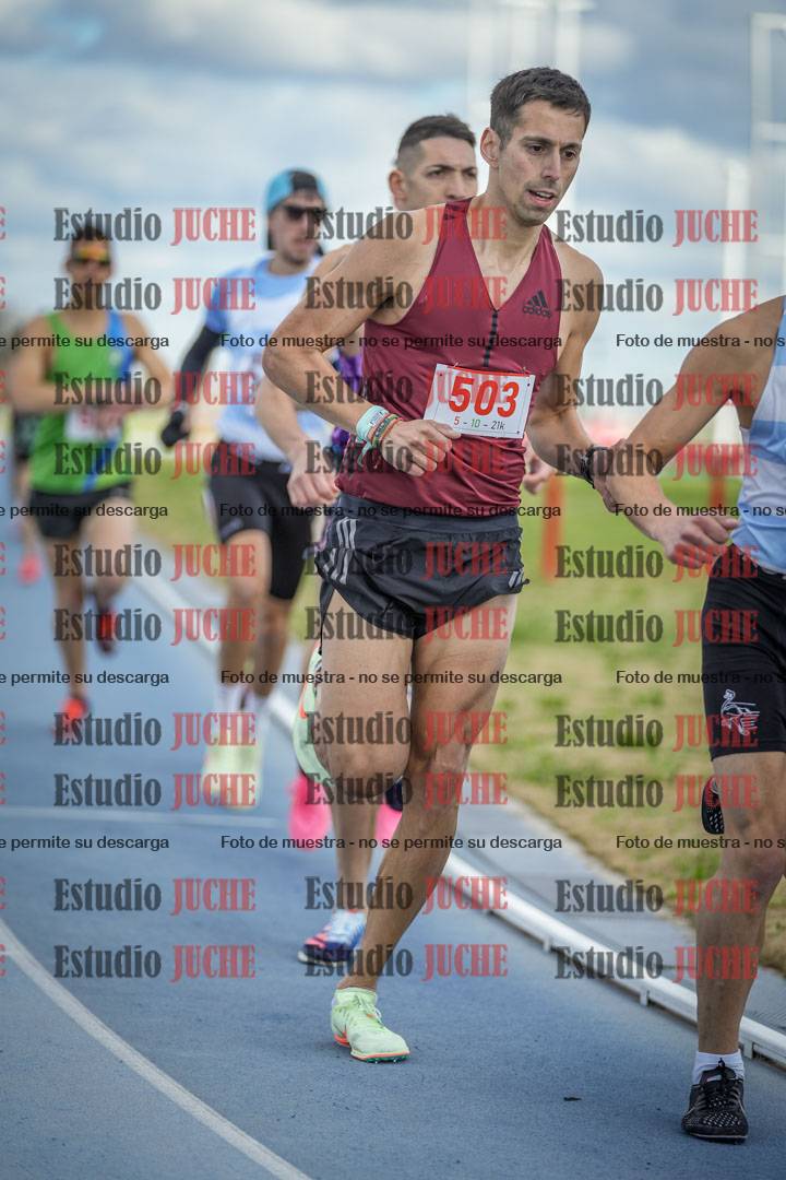 Fotos de los 5000 m llanos de varones