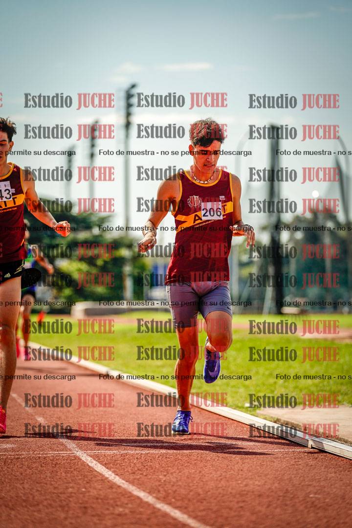 Fotos de los 800 m llanos de varones